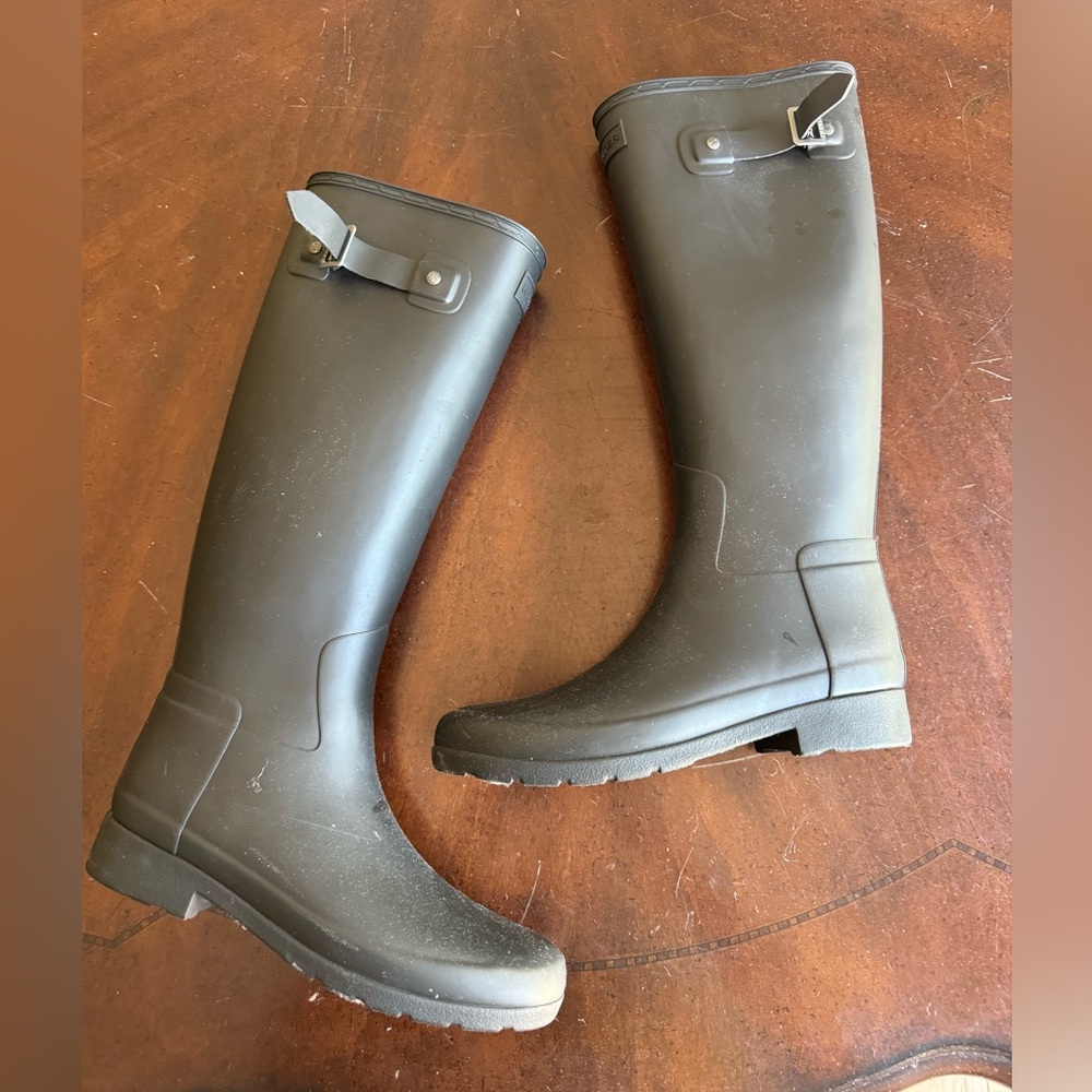 Hunter rain boots